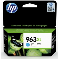 Купить 963XL High Yield Cyan Original Ink Cartridge for OJ 9013/9023/9010/9020, up to 1600 pages Алматы