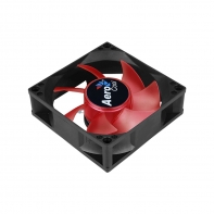 купить Кулер для компьютерного корпуса, AeroCool, Motion 8 Red-3P, 80мм, 2000±10%об.мин, 3pin, Габариты 80х80х25мм, Чёрно-Красный в Алматы фото 3