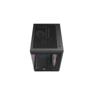 купить Корпус AOC CG350B 3F M-ATX/ITX 1xUSB2.0 1xUSB3.0 1xType-C 1xAudio/Mic Черный AOC-CG350-BF3V1R0W2-G в Алматы фото 2