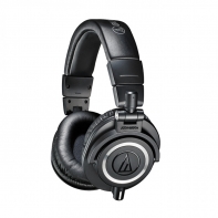 купить Наушники-накладные проводные Audio-technica ATH-M50x черный в Алматы фото 1