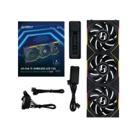 купить Вентилятор для корпуса Lian Li UNI FAN TL120 LCD Wireless 3x120mm Черный G99.12TLLCD1W3B.00 в Алматы фото 3