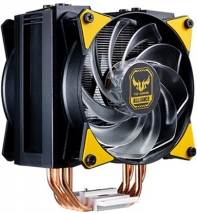купить Вентилятор для CPU CoolerMaster MasterAir MA410M TUF Intel&AMD RGB 4-pin(PWM) 600-1800RPM 31dBA(Max) LGA1151/1150/1155/2066/2011-v3/2011/AM4/AM3+/FM2+ MAM-T4PN-AFNPC-R1 в Алматы фото 1