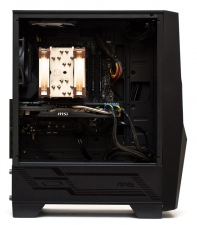 купить Компьютерный корпус MSI MAG FORGE 100M ATX/mATX/Mini-ITX 2x3.5*, 3x2.5*, 2xUSB 3.2 Gen1, Audio, Mic, Mid-Tower в Алматы фото 3