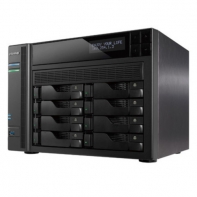 купить Сетевое Хранилище Asustor AS6510T, 10хHDD+2xM.2, 2xUSB 3.2, 2x10G+2x2.5G, Atom C3538, 8Gb DDR4 в Алматы фото 1