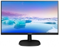 купить Монитор Мультимедийный 21.5* PHILIPS 223V7QHAB/01 IPS W-LED 1920x1080 5мс 250кд/м2 1000:1 10 000 000:1 1xVGA 1xHDMI  Угол обзора: 178&deg;/178&deg;, Колонки 2ВТх2, Цвет: Черный. в Алматы фото 1