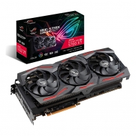 купить Видеокарта ASUS RX 5700, ROG-STRIX-RX5700XT-O8G-GAMING, RDNA 7nm, 8Gb/256bit, GDDR6, HDMI, 3xDP 1.4, BOX в Алматы фото 1