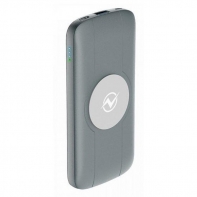 купить Зарядное беспроводное устройство Power bank Olmio QW-10, 10000mAh, серый в Алматы фото 2