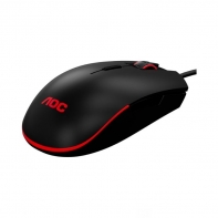 купить Мышь игровая AOC GM500 8 кн. 5000 dpi, USB2.0 кабель 1.8 м Черный GM500DRBE в Алматы фото 2