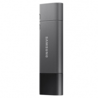 купить USB-ФЛЕШ-НАКОПИТЕЛЬ  64Gb Samsung DUO Plus USB 3.1 Type-C Silver MUF-64DB/APC в Алматы фото 4