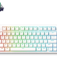купить Клавиатура MCHOSE Jet 75 E-sport, White, Kailh Magnetic God Switch, 80keys, EN, Wired в Алматы фото 1