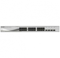 купить D-Link DES-1210-28/C1A Настраиваемый комм  24 порта 10/100  + 4 порта 1000 /  в Алматы фото 2