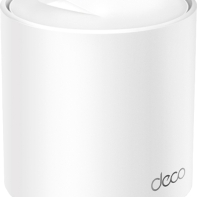 купить Домашняя Mesh Wi-Fi система GbE AX1500 Tp-Link Deco X10 (1 устройство) <Бесшовный роуминг, Wi-Fi 6, 5 ГГц: до 1201 Мбит/с (802.11ax), 2,4 ГГц: до 300 Мбит/с (802.11ax), 802.11ax/ac/a/b/g/n, 2 гигабитных порта LAN/WAN, Beamforming, MU-MIMO, OFDMA, Hom в Алматы фото 1