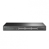 купить TP-Link TL-SG3428X JetStream 24‑портовый гигабитный управляемый коммутатор 2+ с 4 SFP+ слотами 10GE в Алматы фото 1
