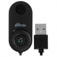 купить Модулятор FM Ritmix FMT- B400 черный в Алматы фото 2