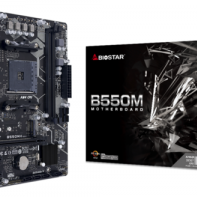 купить Материнская плата AM4 Biostar B550MH <mATX, 2xDDR4, VGA, HDMI, M2*1, USB3.2*8, USB2.0*6> в Алматы фото 1