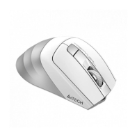 купить Мышь беспроводная A4tech Fstyler FB35C-Silver (Icy White) Оптическая BT+2,4G USB 2000 dpi в Алматы фото 2