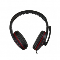 купить Наушники с микрофоном Oklick HS-L380G ABBADON черный/красный 1.8м мониторные в Алматы фото 1