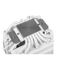 купить Кулер ID-Cooling SE-207-XT Slim Snow, S115X/1200/1700/2011/2066/AM4/AM5, 220W, 12cm,4pin,700-1800rpm в Алматы фото 3