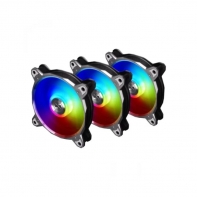 купить Вентилятор для корпуса Lian Li BR Digital-3R G RGB 3x120mm Remote Controller Grey G99.12Q18P.R30G в Алматы фото 1