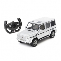 купить Радиоуправляемая машина, RASTAR, 30400S, 1:14, Mercedes-Benz G55 AMG Gel?ndewagen, Пластик, 27 Mhz, Серебристый в Алматы фото 1