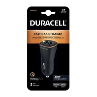 купить Автомобильное зарядное устройство Duracell DR6010A 30W QC 3.0 2хUSB-A Черный в Алматы фото 2