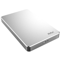 купить Внешний жесткий диск 2Tb, Netac K330, USB 3.0, Silver, Aluminium Case в Алматы фото 3