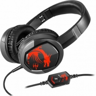 Купить Гарнитура MSI Immerse GH30 GAMING, динамики 40 мм, 3,5mm разъем, 1,5м Алматы