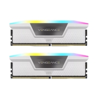 Купить Corsair DDR5, 5600MT/s 32GB 2x16GB DIMM, Unbuffered, 40-40-40-77, XMP 3.0, VENGEANCE RGB DDR5 Heatspreader, RGB LED, 1.25V, White Алматы