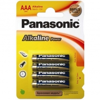 купить Батарейка щелочная PANASONIC Alkaline Power Promo pack AAA/4B /  в Алматы фото 1