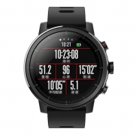 купить Смарт часы, Xiaomi,Amazfit Stratos Smart Sports Watch 2 A1619/UYG4048RT, Разрешение320*300 pixel, GPS,Водонепроницаемые, Android OS, Оперативная память:512Мб, ПЗУ 4Гб, Процессор:Amazfit Smart Watch 2S, Аккумулятор:220-300мАч,Черный в Алматы фото 3