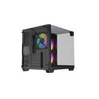 купить Корпус AOC CG389B 3F M-ATX/ITX 1xUSB2.0 1xUSB3.0 1xType-C 1xAudio/Mic Черный AOC-CG389-BF3V1R0T3-G в Алматы фото 3