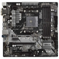 купить Материнская плата ASRock B450M PRO4-F Socket AM4, B450, 4xDDR4 (3200+ OC), 4xSATA3 RAID, 1xUltraM.2, 1xM.2, 1xPCI-E3.0x16, 1xPCI-E2.0x16, 1xPCI-E2.0x1, Supports AMD Quad CrossFireX&trade;, 1xD-Sub, 1xDVI, 1xHDMI, 2xUSB2.0, 5xUSB3.1, 2xPS/2, RJ-45, mATX  в Алматы фото 1