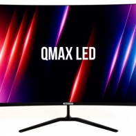 купить Монитор Qmax Vision 32CQ500HDPM. CURVED R1800. Цвет черный, Диагональ 27*, Тип матрицы IPS, Максимальное разрешение 2560*1440, Время отклика 1мс, Соотношение сторон 16:9, Яркость 300 cd/m2, Угол обзора 178°/178°, Контрастность 1000:1, Динамическая ко в Алматы фото 1