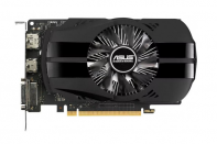 купить Видеокарта ASUS Phoenix GTX 1050 Ti, PH-GTX1050TI-4G, 4Gb/128bit GDDR5, DVI-D, HDMI, DP, BOX в Алматы фото 1