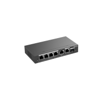 купить Коммутатор управляемый Reyee RG-ES206GS-P, 6Gb x PoE, 1Gb Combo Uplink, PoE 54W в Алматы фото 3