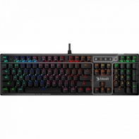 купить Клавиатура игровая Bloody B750N <USB, оптические, 0.2 мс Anti-Ghost: все клавиши> в Алматы фото 1