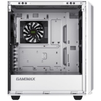купить Корпус ПК без БП GameMax Precision White <MATX, 1x120FAN, 1x140COC> в Алматы фото 3