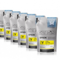 Купить Картридж струйный Epson C13T773440/1 Yellow с желтыми чернилами, 1л для Epson SureColor SC-B6000/B7000 Алматы