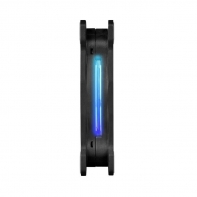 купить Кулер для компьютерного корпуса,Thermaltake, Riing 14 LED RGB Switch ,CL-F043-PL14SW-A, 140мм, 1100-1400 об.мин, 4/5pin, Подсветка RGB 256 цветов, Габариты 140х140х25мм, Чёрный в Алматы фото 3