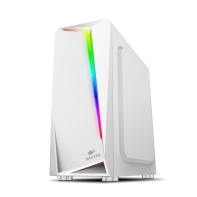 купить Корпус Wintek Crystal D533-W TG, ATX/Micro ATX, USB 1*3.0/2*2.0, HD Mic, 0,5mm, 1*12cm fixed RGB fan в Алматы фото 1