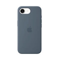 Купить iPhone 17e Silicone Case with MagSafe - Anchor Blue,Model A3646 в Алматы