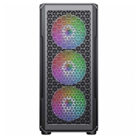купить  Компьютерный корпус  2E GAMING HEXAGON G338, без БП, 2xUSB 3.0, 1xUSB Type-C, 1x120mm Black fan в Алматы фото 2