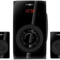 купить SVEN Колонки MS-2020, черный (55W, FM, USB/SD, Display, RC, Bluetooth) /  в Алматы фото 1