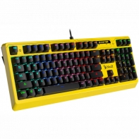 купить Клавиатура игровая Bloody B810RC YELLOW <RGB, мех клавиатура> в Алматы фото 3