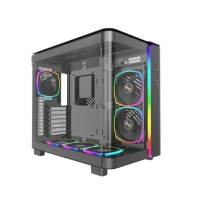 Купить Корпус Montech KING 95 PRO (B) ATX/Micro-ATX/Mini-ITX 2xUSB3.0 1xType-C 1xAudio 1xMic Черный в Алматы