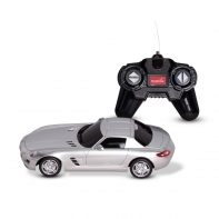 купить Радиоуправляемая машина, RASTAR, 40100S, 1:24, Mercedes-Benz SLS AMG, Пластик, 40 MHz, Серебристый в Алматы фото 2