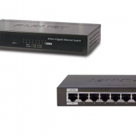 купить Коммутатор, Planet, GSD-803PD, Настольный, 8 портов 10/100/1000М RJ45, Корпус металл, 1 порт PoE в Алматы фото 1