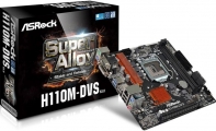 купить Материнская плата ASRock H110M-DVS R3.0 LGA1151 INTEL H110 2xDDR4 (2133 max 32Gb) 4xSATA3 1xD-Sub 1xDVI-D 1xPCI-E3.0x16 1xPCI-E2.0x1 4xUSB2.0 2xUSB3.0 7.1 CH HD Audio GLAN mATX BOX                                                                       в Алматы фото 1