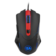 купить Мышь проводная игровая оптическая Redragon Pegasus (черный) USB, 7 кнопок, 500-7200 dpi, НОВИНКА! в Алматы фото 1