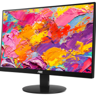 купить Монитор с Безрамочным Дизайном 23.8* AOC I2480SX  IPS 1920х1080 16:9 250кд/м2 5мс 1000:120млн:1 1xD-Sub 1xDVI Угол Обзора 178178. В комлекте: кабель VGA, кабель DVI. Угол наклона -5/+23 °, VESA 100x100, Внешний Блок Питания. Корпус: Черная Текстурная в Алматы фото 1